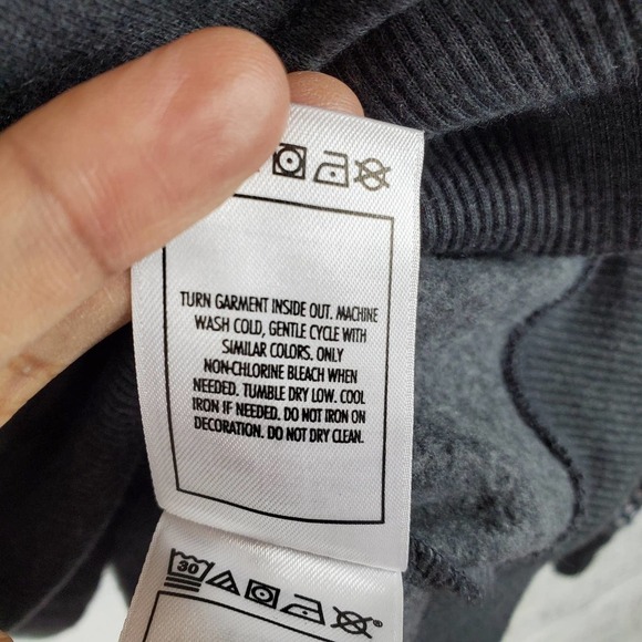 Disney Parks Gray Front Zipper Closure Sweater Size Large - Picture 8 of 8